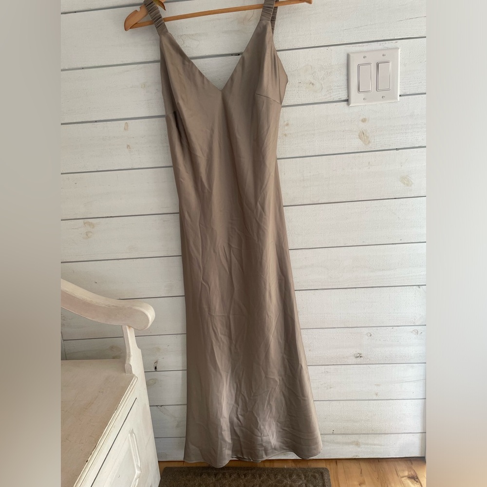 Women’s small Maxi Dress slip dress party whimsical prom wedding guest